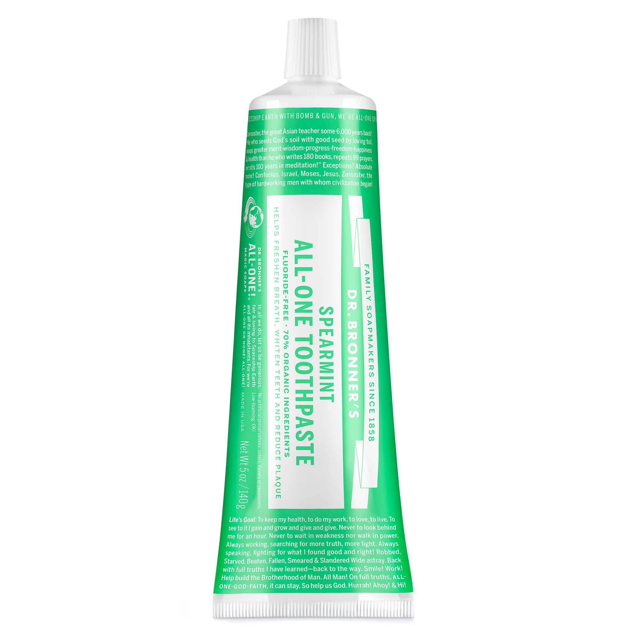 ALL-ONE TOOTHPASTE Spearmint [5 oz]