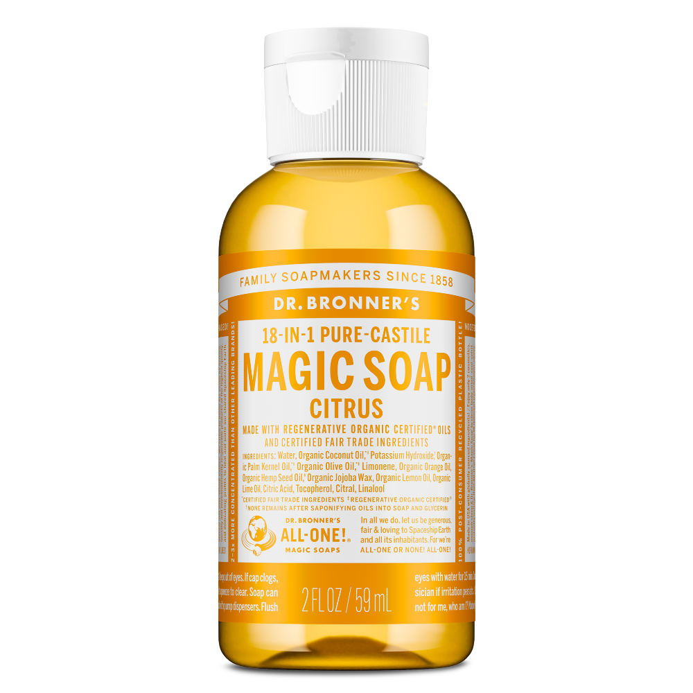 PURE-CASTILE LIQUID SOAP Citrus [2 oz]
