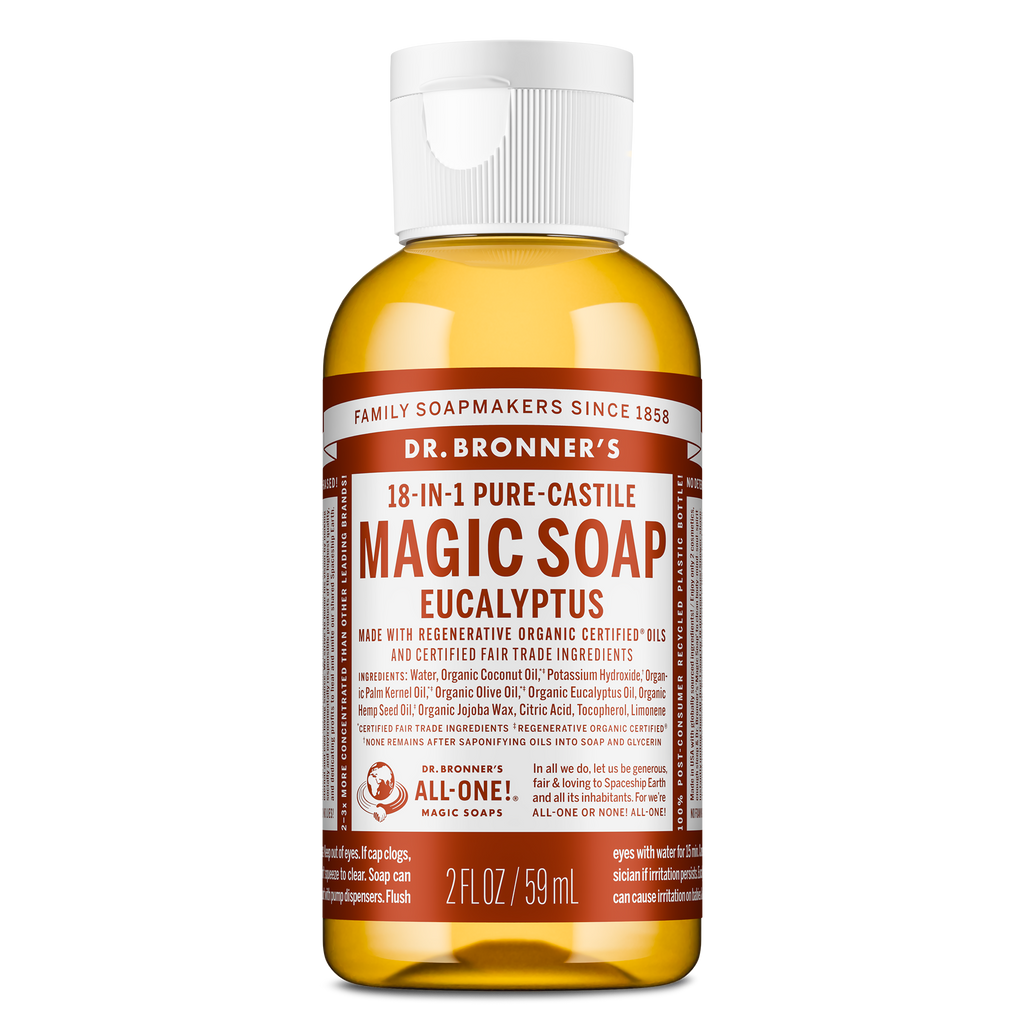PURE-CASTILE LIQUID SOAP Eucalyptus [2 oz]