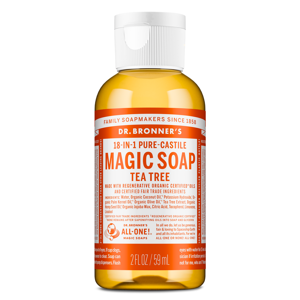 PURE-CASTILE LIQUID SOAP Tea Tree [2 oz]
